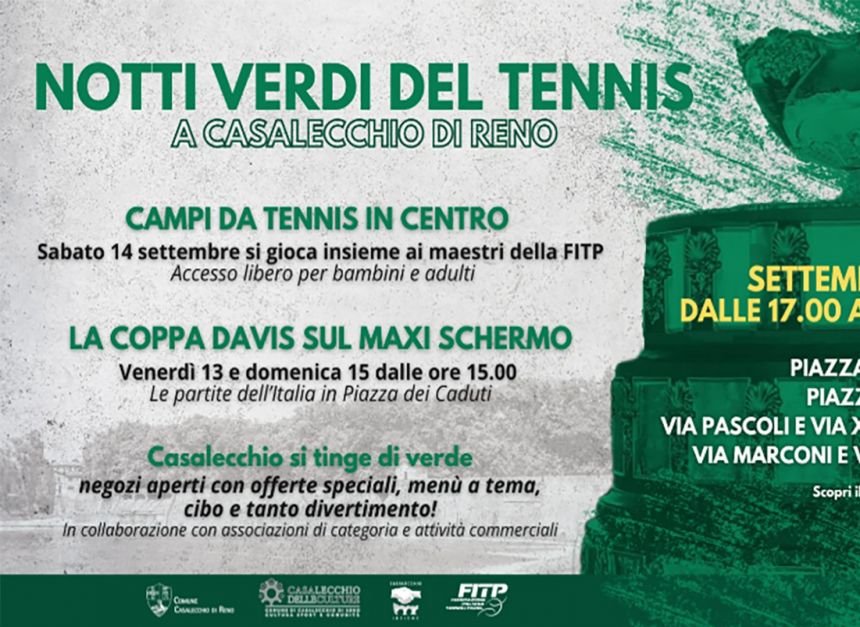 Coppa Davis a Casalecchio, aziende protagoniste in eventi collaterali