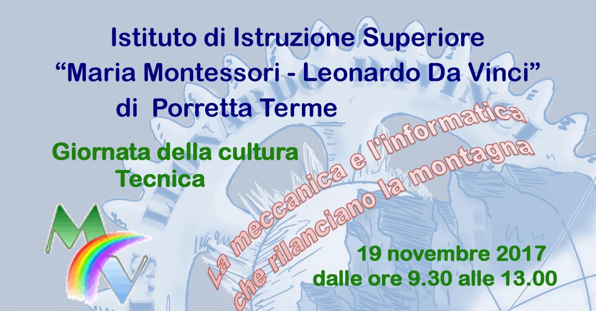 La Montessori-Da Vinci organizza la giornata della cultura tecnica