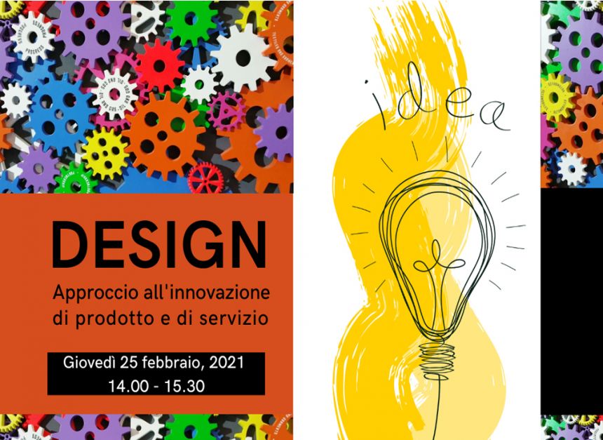 Webinar Design: approccio all'innovazione di prodotto e di servizio