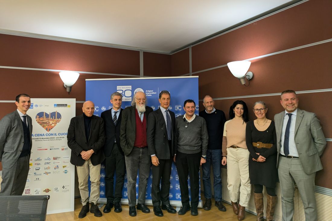 Cena con il Cuore in Sala Borsa, anteprima dell’80simo CNA