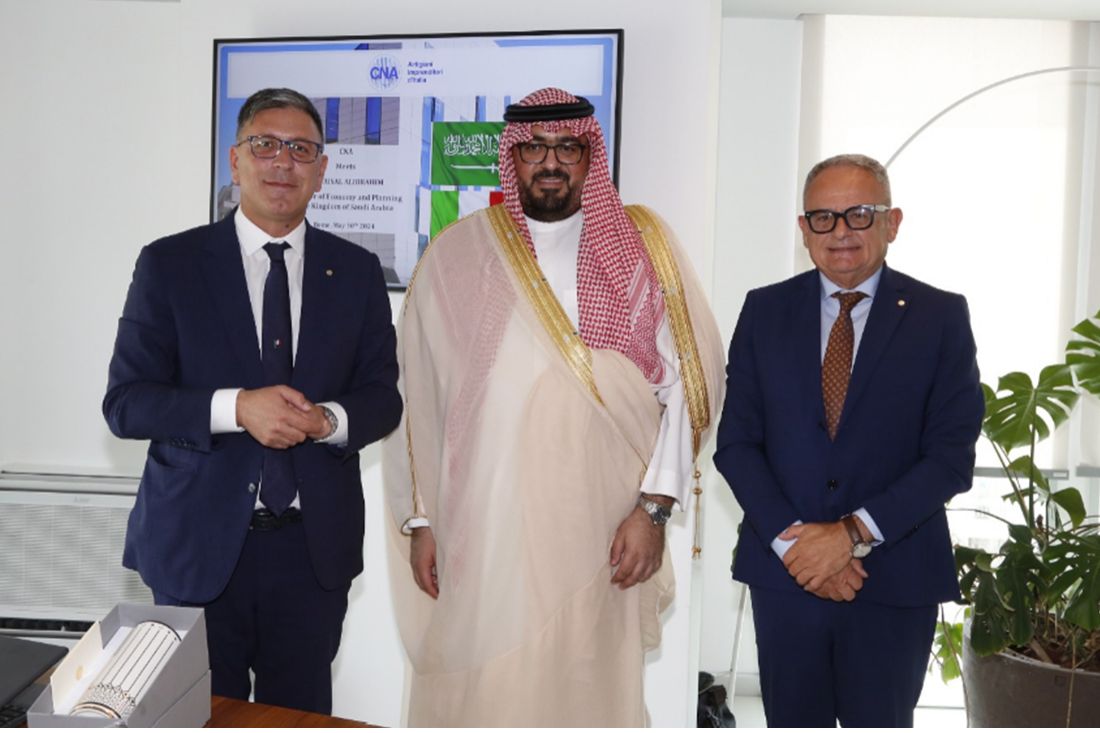 Il vertice CNA incontra il Ministro dell’economia dell’Arabia Saudita