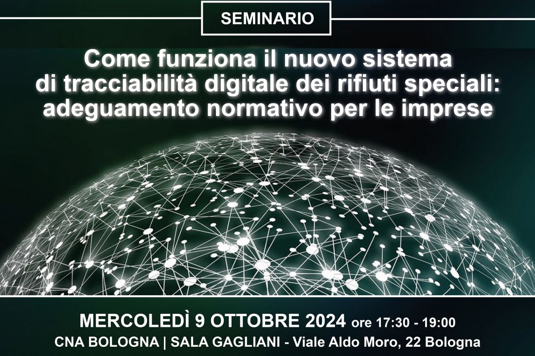 Scopri il nuovo sistema RENTRI: un seminario il 9 ottobre 2024